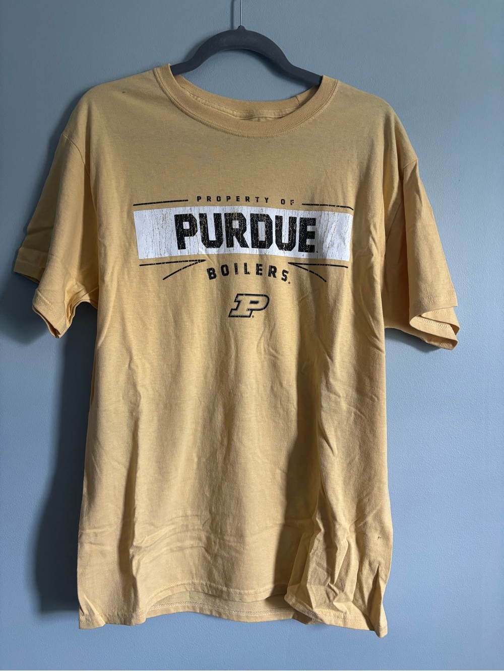 Purdue Men’s Short-Sleeve Tee - Yellow